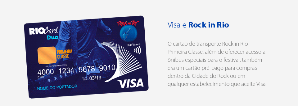 Cartão Riocard Duo Visa