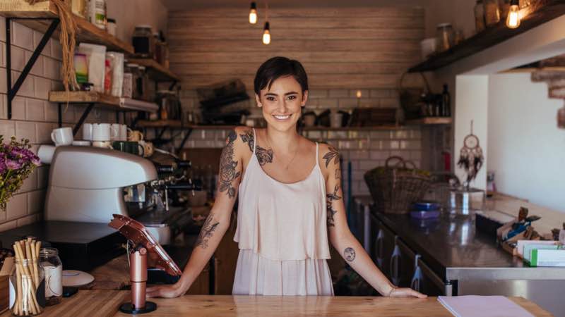 Mulher na cozinha