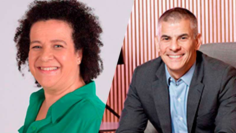 Fernando Teles, presidente da Visa do Brasil, e Ana Fontes, CEO da Rede Mulher Empreendedora