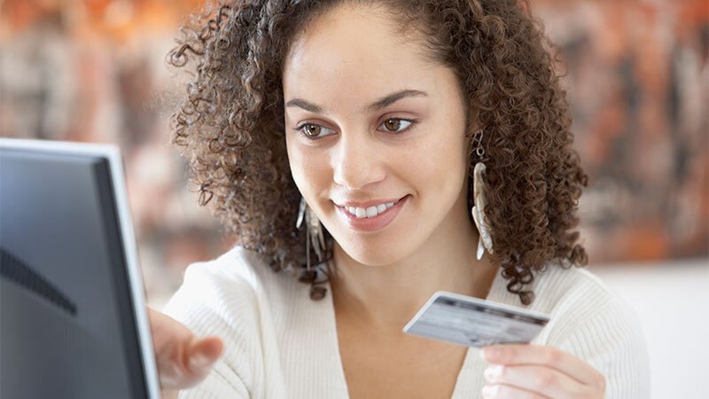 Young women online payment